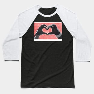 Heart Hands Baseball T-Shirt